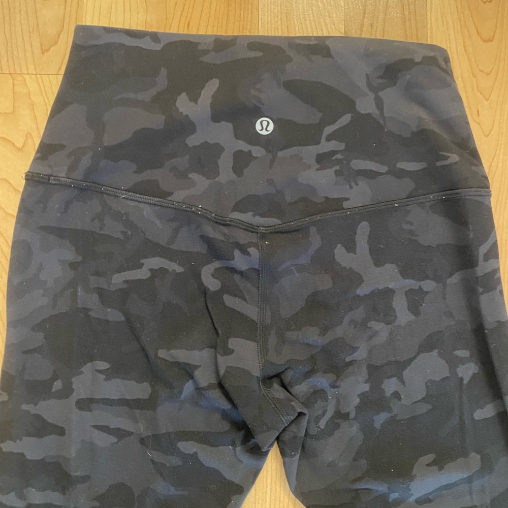 Lululemon Black Camo Leggings